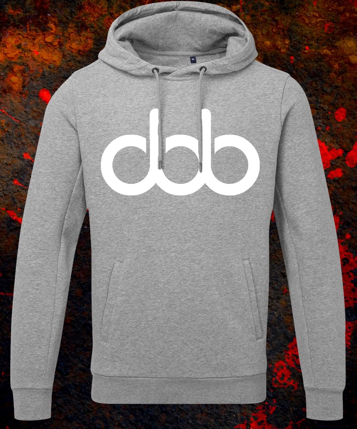 DBB Clothing - Heather Grey Organic Hoodie